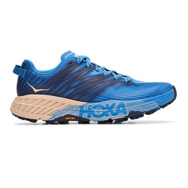 Hoka One One Speedgoat 4 trail hardloopschoenen blauw dames