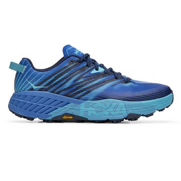 Hoka One One Speedgoat 4 trail hardloopschoenen blauw heren
