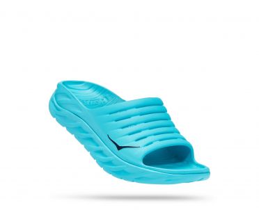 Hoka ORA Recovery Flip slippers blauw heren 