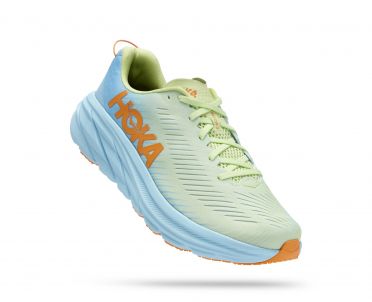 Hoka Rincon 3 hardloopschoenen geel/blauw heren 