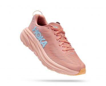 Hoka Rincon 3 hardloopschoenen roze dames 