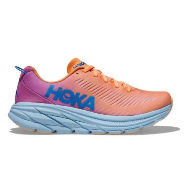 Hoka Rincon 3 hardloopschoenen oranje/paars dames