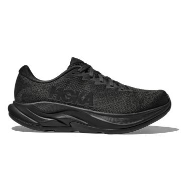 Hoka Rincon 4 hardloopschoenen Black/Black WIDE heren 