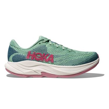 Hoka Rincon 4 hardloopschoenen Jadeite/Alpine Blue dames 