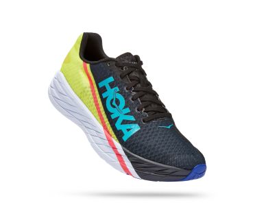 Hoka Rocket X hardloopschoenen zwart/geel unisex 