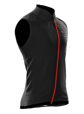 Compressport hurricane v2 hardloopvest zwart unisex