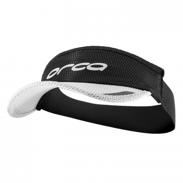 Orca Hardloop visor Flexi-Fit zwart/wit