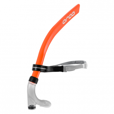 Orca Front facing snorkel oranje