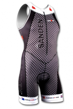 Ironman Sanden tri suit front zip heren SPECIAL EDITION