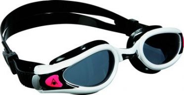Aqua Sphere Kaiman EXO Lady donkere lens zwembril zwart/wit