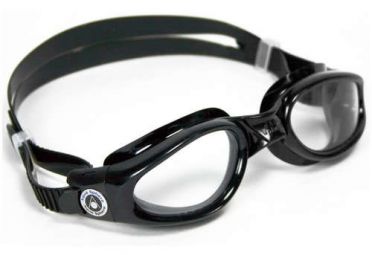 Aqua Sphere Kaiman transparante lens small fit zwembril zwart