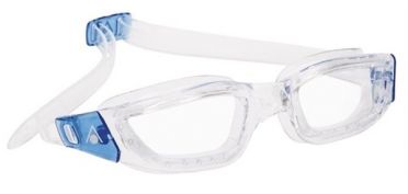 Aqua Sphere Kameleon transparante lens zwembril zilver/blauw