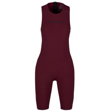Orca Apex Swimskin mouwloos rood dames 
