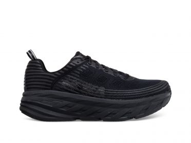Hoka One One Bondi 6 hardloopschoenen zwart heren