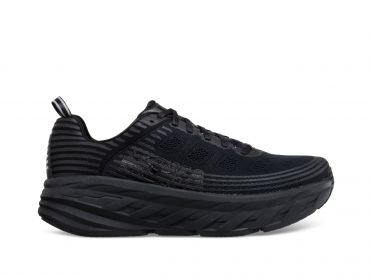 Hoka One One Bondi 6 hardloopschoenen zwart dames