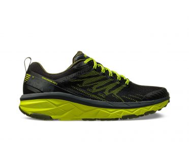 Hoka One One Challenger ATR 5 wide hardloopschoenen zwart/geel heren