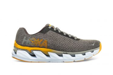Hoka One One Elevon hardloopschoenen iron/geel heren