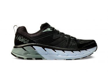 Hoka One One Gaviota 2 wide hardloopschoenen zwart/groen heren
