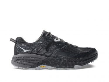 Hoka One One Speedgoat 3 WP trail hardloopschoenen zwart/grijs heren 