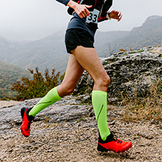 Wat zijn hardloop compressiekousen / compressiesokken?