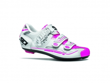 Sidi Genius 7 raceschoen wit/roze dames