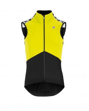 Assos Mille GT Spring fall Airblock vest Fluo geel heren