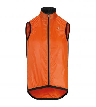 Assos Mille GT wind vest fietsjack rood heren