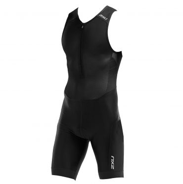 2XU Perform mouwloos trisuit zwart heren