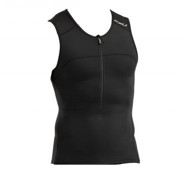 2XU Active mouwloos tri top zwart heren