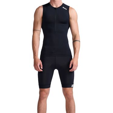2XU Core Tri singlet mouwloos zwart heren