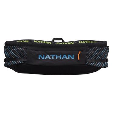 Nathan Pinnacle Belt zwart/blauw unisex 