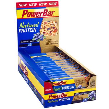 Powerbar Natural protein bar bosbessen 24 x 40 gram