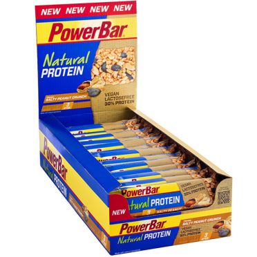 Powerbar Natural protein bar zoute pinda 24 x 40 gram