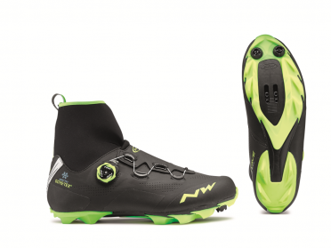 Northwave Raptor Arctic GTX Mountainbikeschoen zwart/geel heren