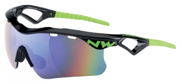 Northwave Steel sportbril zwart/groen
