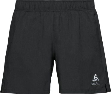 Odlo Zeroweight 2-in-1 hardloopshorts zwart heren 