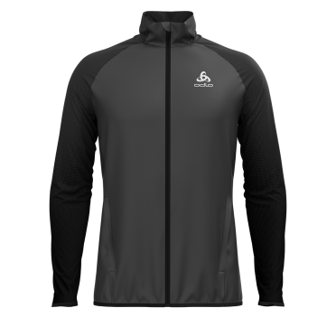 Odlo Zeroweight Pro Warm Hybrid hardloopjack zwart heren