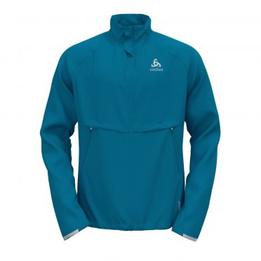 Odlo Zeroweight Pro Warm hardloopjack blauw heren