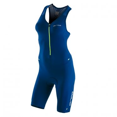 Orca 226 kompress race trisuit mouwloos blauw dames