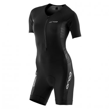 Orca core aero race trisuit korte mouwen zwart dames