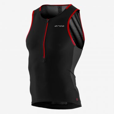 Orca 226 perform tri top mouwloos zwart heren