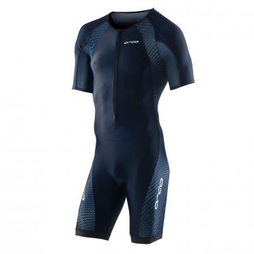 Orca core aero race trisuit korte mouwen blauw heren