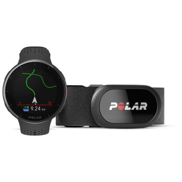 Polar Pacer Pro HR Sporthorloge grijs/zwart 