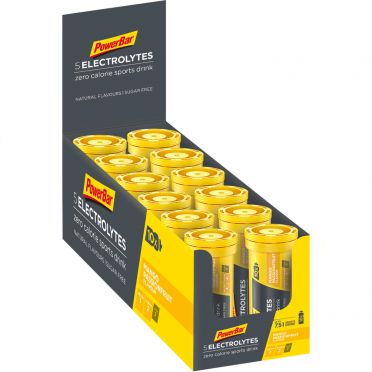 Powerbar Electrolyte tabs 12 x 10 tabletten mango passievrucht 