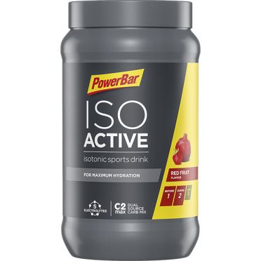 Powerbar Isoactive 600 gram red fruit punch 