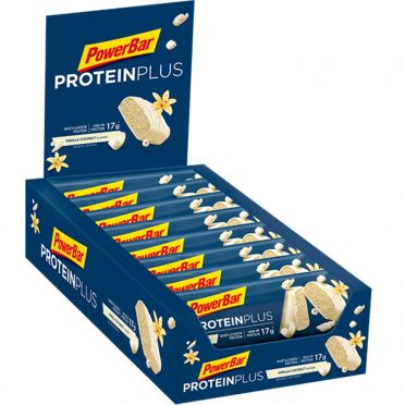 Powerbar Protein plus 30% bar vanille kokos 15 x 55 gram 