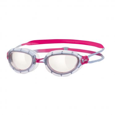 Zoggs Predator transparante lens zwembril roze