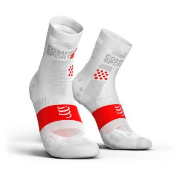 Compressport Pro Racing V3.0 ultralight hardloopsokken wit