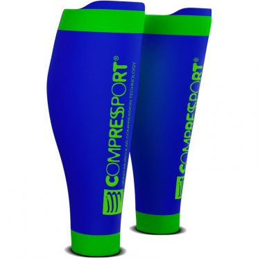 Compressport R2 v2 compressie tubes blauw 