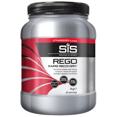 SIS Recoverydrink eiwit pot aardbei 1kg